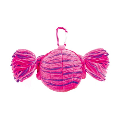 New for February: Sesame Street Plush Zipper Mascot with Carabiner, Abby - Sesame Street Plush Zipper Mascot with Carabiner, Abby (2月新発売 セサミストリート カラビナ付きぬいぐるみファスナーマスコット アビー - セサミストリート カラビナ付きぬいぐるみファスナーマスコット アビー) - Image 3