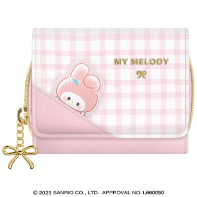 Sanrio Characters - My Melody Tri-fold Wallet (三つ折り財布 まるもっち サンリオキャラクターズ - マイメロディ)