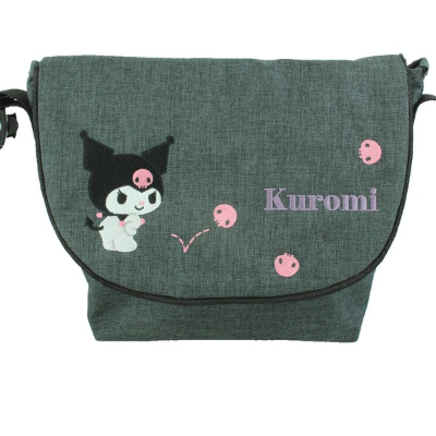 Mini Messenger Bag Kuromi Sanrio Characters - Messenger Bag Kuromi (ミニメッセンジャーバッグ クロミ サンリオキャラクターズ - メッセンジャーバッグ クロミ)