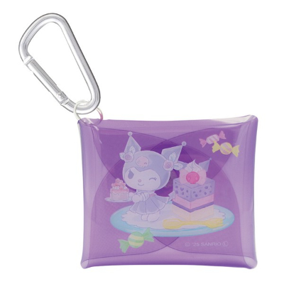 Chocotto Sheet with Pouch Kuromi Sanrio Afternoon Tea Series - Chocotto Sheet with Pouch Kuromi (ちょこっとシート ポーチ付き クロミ サンリオ アフタヌーンティーシリーズ - ちょこっとシート ポーチ付き クロミ)