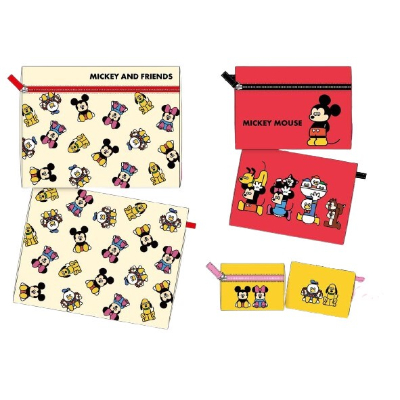 Triple Pouch Disney x Seiji Matsumoto - Triple Pouch (3連ポーチ ディズニー×松本セイジ - 3連ポーチ)