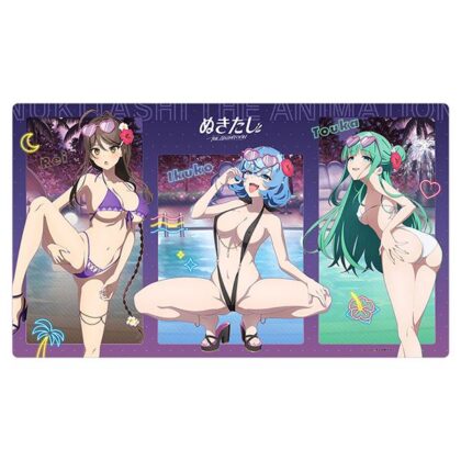 ぬきたし THE ANIMATION 描き下ろしラバーマットナイトプール