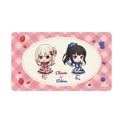 リコリス・リコイル 錦木千束&井ノ上たきな ちびキャラ スイーツ衣装Ver. マルチデスクマット