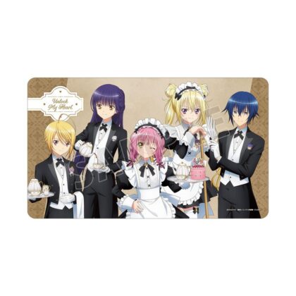 しゅごキャラ! 描き下ろし 集合 メイド&執事Ver.マルチデスクマット