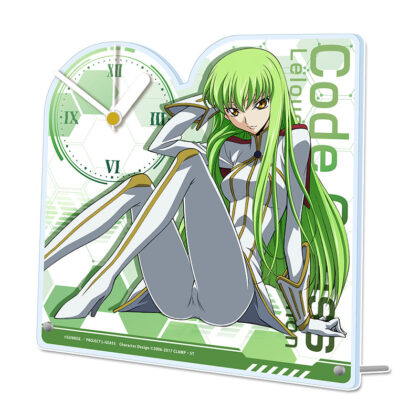 (s)コードギアス 反逆のルルーシュ アクリル置時計 C.C. 送料別880円