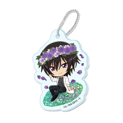 (s)コードギアス 反逆のルルーシュ ぷちちょこミニアクリルキーホルダー ルルーシュ(B) Flower Collection 送料別880円