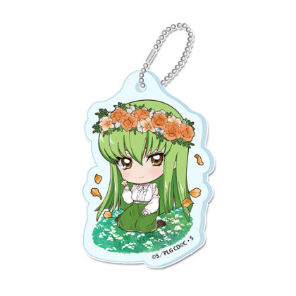 (s)コードギアス 反逆のルルーシュ ぷちちょこミニアクリルキーホルダー C.C.(B) Flower Collection 送料別880円