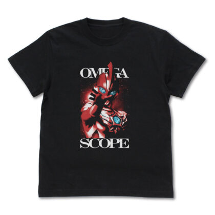 (s)ウルトラマンオメガ オメガスコープ Tシャツ ブラック S 送料別880円