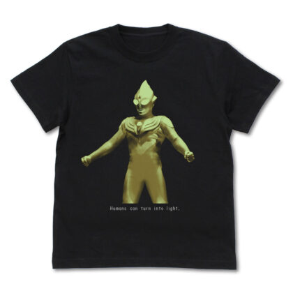 (s)ウルトラマンティガ グリッターティガ 蓄光Tシャツ ブラックXL 送料別880円