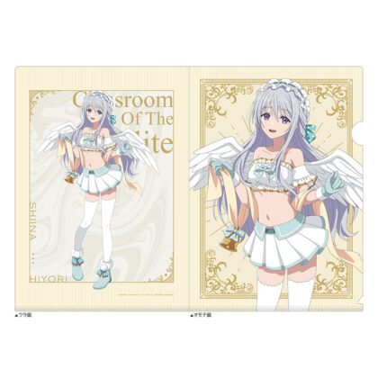 (s)ようこそ実力至上主義の教室へ 描き下ろしクリアファイル 椎名ひより/天使 送料別880円