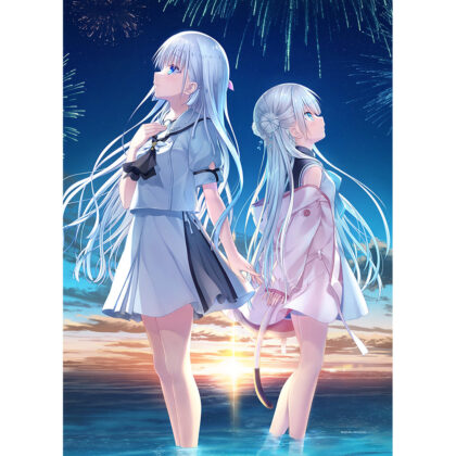 (s)Summer Pockets REFLECTION BLUE&anemoiB2タペストリー 鳴瀬しろは&辻倉朱比華 送料別880円