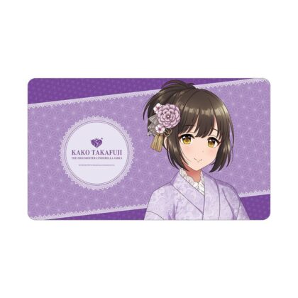 アイドルマスター シンデレラガールズ 描き下ろし 鷹富士茄子 レース着物ver. マルチデスクマット