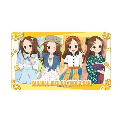 からかい上手の高木さん 描き下ろし 高木さん 時代ファッションVer. マルチデスクマット