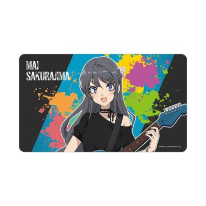 ｢青春ブタ野郎｣シリーズ 描き下ろし 桜島麻衣 ギター演奏ver. マルチデスクマット