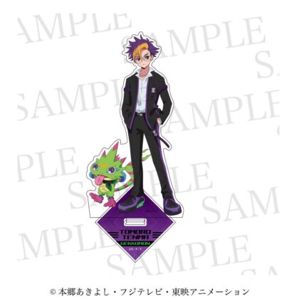 (s)DIGIMON BEATBREAK アクリルスタンド トモロウ&ゲッコーモン 描き下ろし suit.Ver. 送料別880円