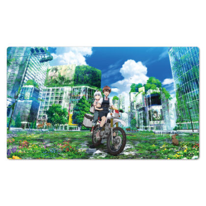 終末ツーリング キャラクターラバーマット ティザービジュアルver.