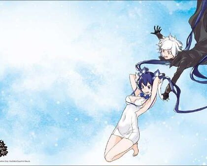 ラバーマットコレクション V2 Vol.2044 GA文庫『ダンジョンに出会いを』ヘスティア&ベル