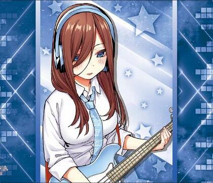 ラバーマットコレクション V2 Vol.2049 五等分の花嫁『中野三玖』バンドver.