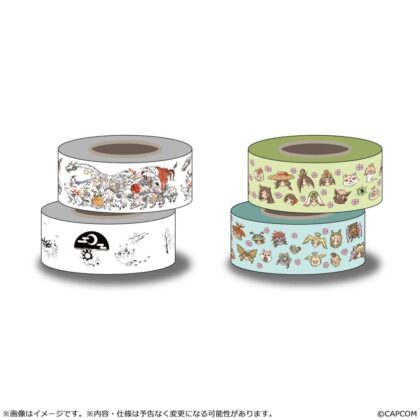 【大神20周年記念 復刻アート企画】 マスキングテープセット ~大神10周年、大神12周年より~