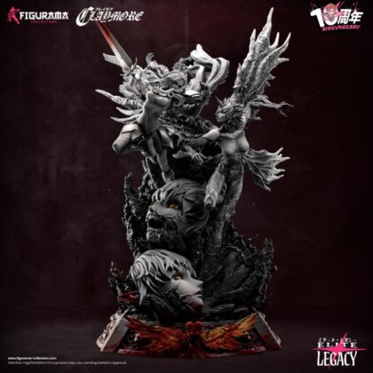 (s)CLAYMORE - テレサ vs プリシラ 10周年記念エディション スタチュー 送料別880円