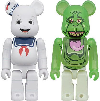(s)BE@RBRICK STAY PUFT MARSHMALLOW MAN &SLIMER 2PCS SET 送料別880円