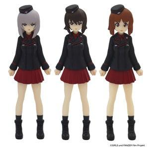 ガールズ&パンツァー劇場版 1/35イメージスケール 黒森峰女学園 フィギュアセット