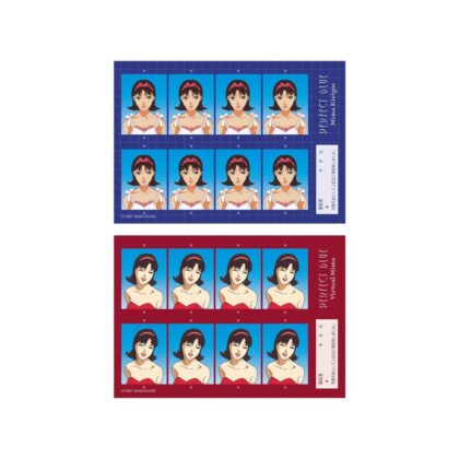 (s)PERFECT BLUE 霧越未麻&ヴァーチャル・未麻 証明写真風ブロマイド2枚セット 送料別880円