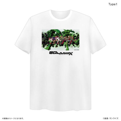 (s)『機動戦士Gundam GQuuuuuuX』 ビッグシルエットTシャツ Type1 送料別880円