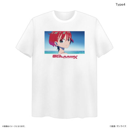 (s)『機動戦士Gundam GQuuuuuuX』 ビッグシルエットTシャツ Type4 送料別880円