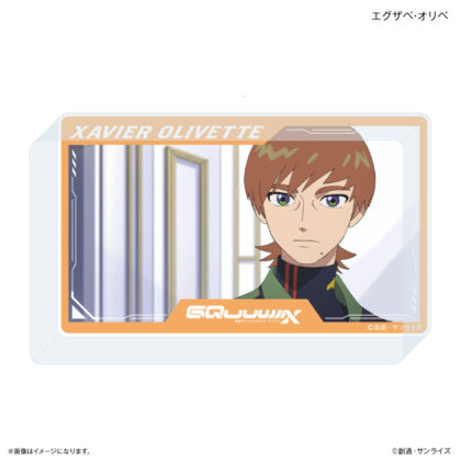 (s)『機動戦士Gundam GQuuuuuuX』 アクリルブロック エグザベ・オリベ 送料別880円