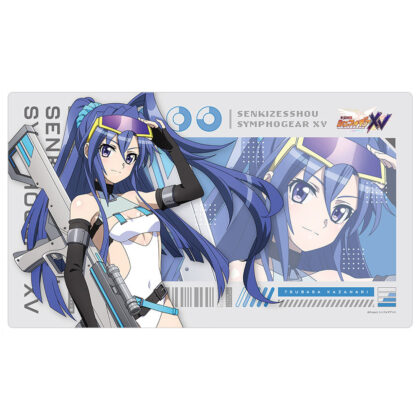 戦姫絶唱シンフォギアXV 描き下ろしラバーマット 翼/サイバーミリタリー