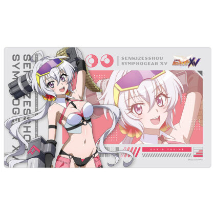 戦姫絶唱シンフォギアXV 描き下ろしラバーマット クリス/サイバーミリタリー