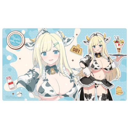 シノビマスター 閃乱カグラ NEW LINK 描き下ろしラバーマット 詠/ミルキーメイド