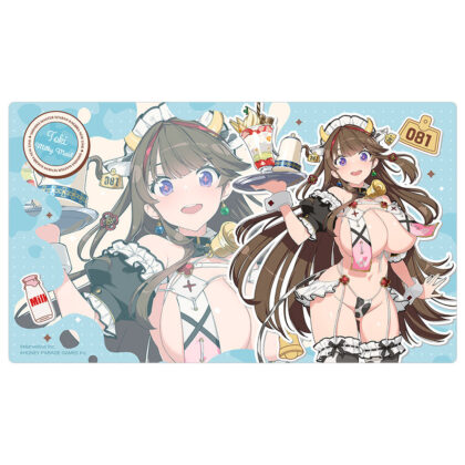 シノビマスター 閃乱カグラ NEW LINK 描き下ろしラバーマット 鴇/ミルキーメイド