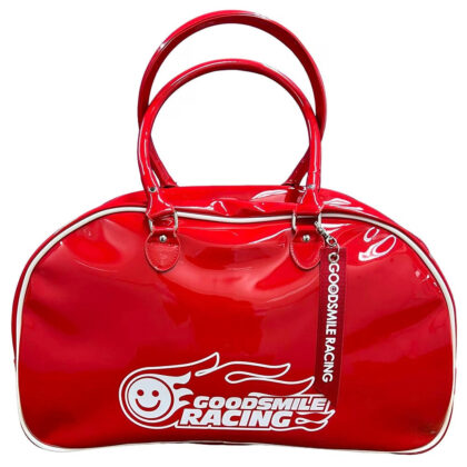 (s)GSR エナメルバッグ GOOD SMILE RACING LOGOレッド/ホワイト 送料別880円