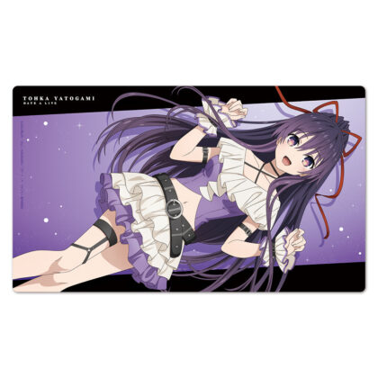 デート・ア・ライブV キャラクターラバーマット 夜刀神十香 ゴシックパンク ホワイトVer. 描き下ろし