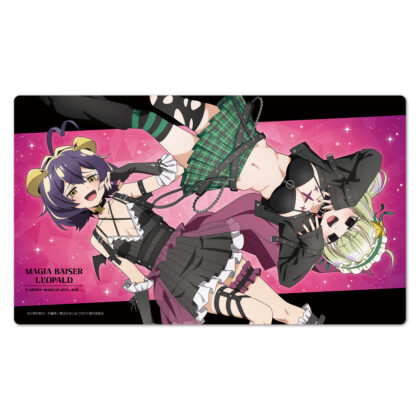 魔法少女にあこがれて キャラクターラバーマット マジアベーゼ&レオパルト 描き下ろし