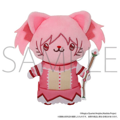 (s)魔法少女まどか☆マギカ withCATアイマスク付きぬいぐるみキーホルダーPlus 鹿目まどか 送料別880円