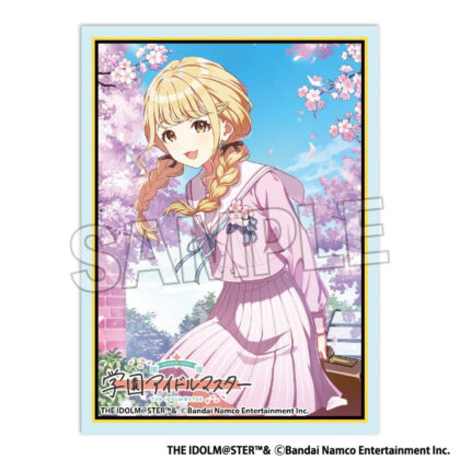 学園アイドルマスター イラストスリーブMAT 世界一可愛い私 '25桜 藤田ことね