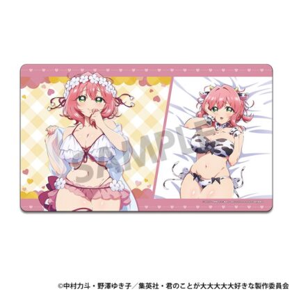君のことが大大大大大好きな100人の彼女 描き下ろしラバーマット 花園羽香里