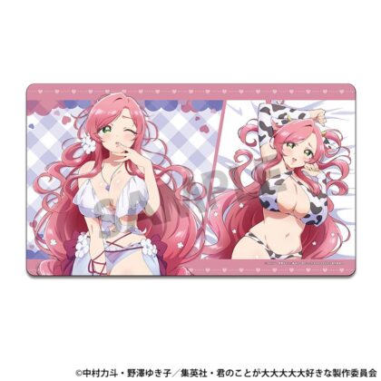君のことが大大大大大好きな100人の彼女 描き下ろしラバーマット 花園羽々里