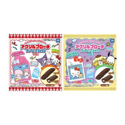 サンリオキャラクターズ アクリルブローチ クリームinスナックVol.3
