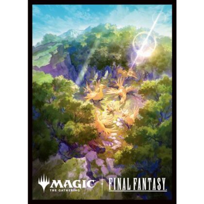 『MTG　FF』 プレイヤーズカードスリーブ MFS-76 チョコボ・バンドル 《平地》