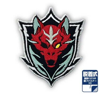 (s)機動戦士ガンダム 復讐のレクイエム レッド・ウルフ隊脱着式ワッペン 送料別880円