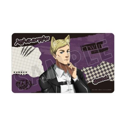 進撃の巨人 描き下ろし エルヴィン 狼男Ver. マルチデスクマット