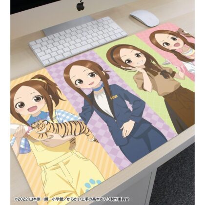 からかい上手の高木さん 描き下ろし 高木さん 集合 お仕事体験Ver. 第2弾 マルチデスクマット