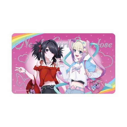 NEEDY GIRL OVERDOSE 描き下ろし 超てんちゃん&あめちゃん Y2KファッションVer. マルチデスクマット
