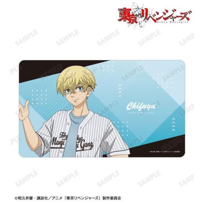 東京リベンジャーズ 描き下ろし 松野千冬 ベースボールシャツVer. マルチデスクマット
