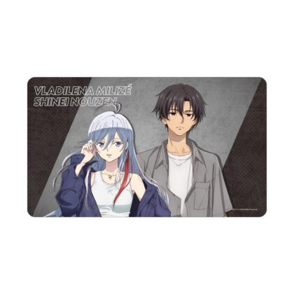 86-エイティシックス- 描き下ろし ヴラディレーナ・ミリーゼ&シンエイ・ノウゼン ストリートファッションVer. マルチデスクマット