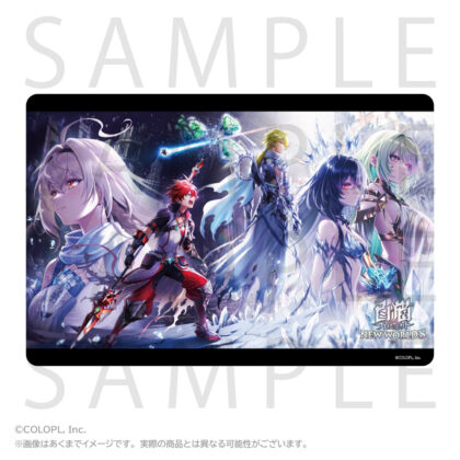 白猫プロジェクト NEW WORLD'S ラバーマット 12周年KV2